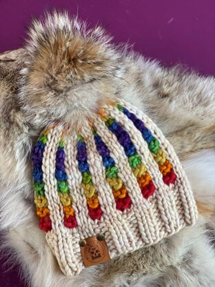 Over the Rainbow Beanie REVISED