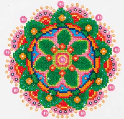Diamond Dotz Flower Mandala Diamond Painting Kit