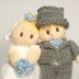 Bride and Groom Wedding Bitsy Baby Dolls