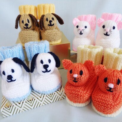 Puppy and Kitten Baby Booties