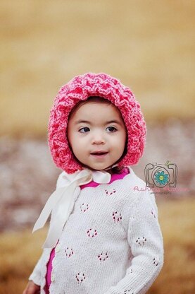 Ruffle Baby Bonnet