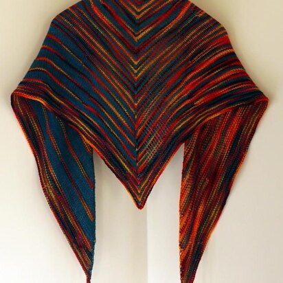 Monet Sunset Shawl