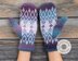 Star Leaf Mosaic Mittens