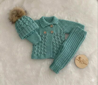 "Poinsettia" Coat set