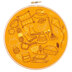 Hawthorn Handmade Autumn Doodles Printed Embroidery Kit