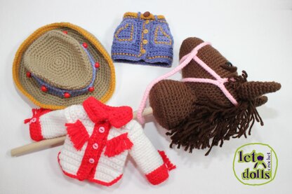 Crochet doll pattern, Amigurumi doll pattern, Medium doll, 18"/46cm,Gilda