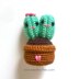 Cute Cactus Couple Amigurumi