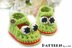 Crazy Eyes Frog Booties