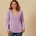 #1330 Oleander -  Jumper Knitting Pattern for Women in Valley Yarns Valley Superwash