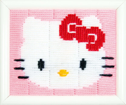 Vervaco Long Stitch Kit Hello Kitty Cross Stitch Kit