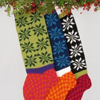 Poinsettia Christmas Stocking