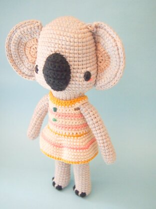 MIA THE KOALA CROCHET - AMIGURUMI PATTERN