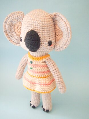 MIA THE KOALA CROCHET - AMIGURUMI PATTERN