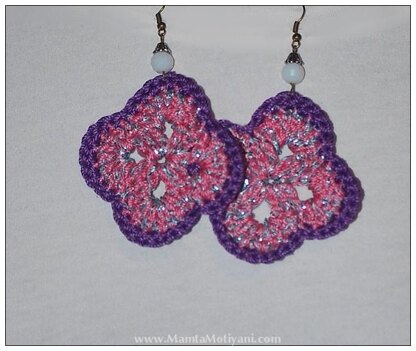 Crochet Earrings Pattern Unique Handmade Jewelry