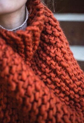 Hana Shawl in Berroco Macro - 378-1 - Downloadable PDF