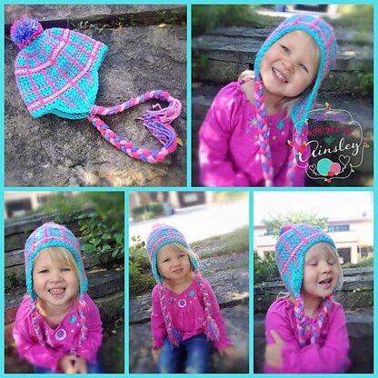 "Perfectly Plaid" Beanie & Earflap Hat