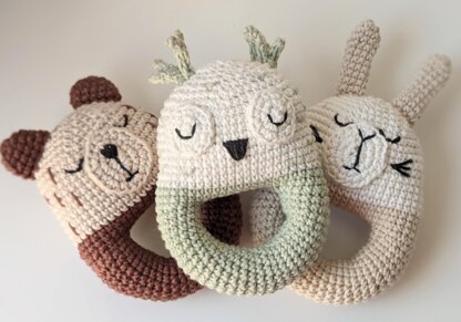 Forest Friends Baby Toys / Rattle