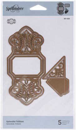Spellbinders Etched Dies By Becca Feeken - Elegant Twist Splendid ...