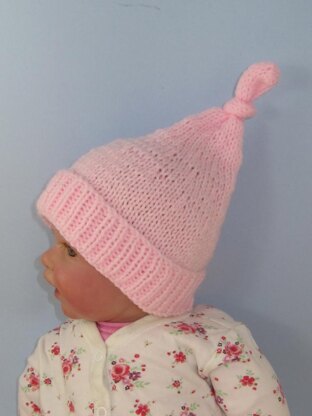 Baby Topknot Pixie Hat