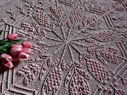 The Language of Tulips Blanket