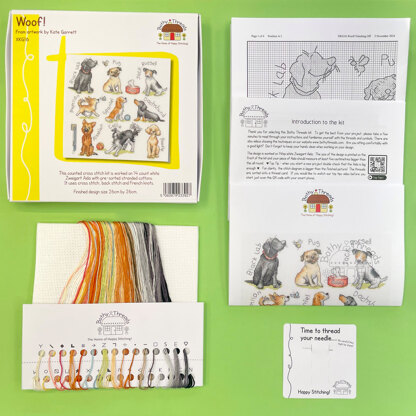 Bothy Threads Woof! Cross Stitch Kit