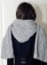 Marit - Hooded scarf with cables and nubs