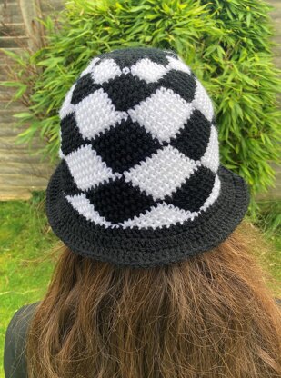 Checkered Beanie I by HueLaVive