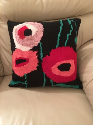 poppy cushion