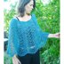Knitting Pure & Simple Easy Lace Poncho