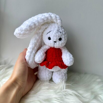2in1_Bunny_Alice_NO-SEW Crochet Pattern