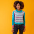 Paintbox Yarns Seeing Stripes Sweater PDF (Free)