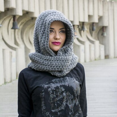 The Avielle Hooded Scarf