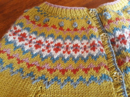 Fairground Fairisle - Layette Knitting