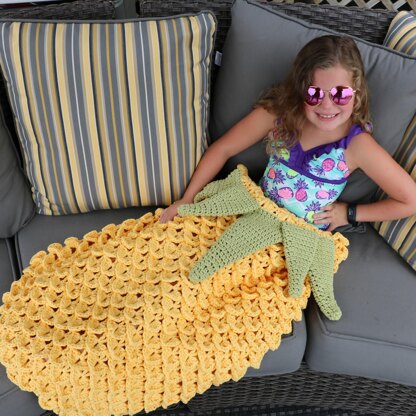 Pineapple Blanket Cocoon