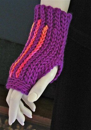 Luckyslips: Stretchy Crochet Mitts