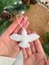 Christmas dove no sew crochet pattern Bird friendship ornament Amigurumi pattern