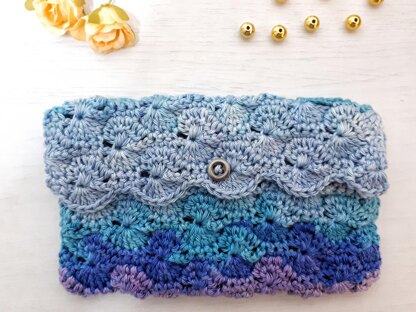 Catherine's Wheel Envelope Purse