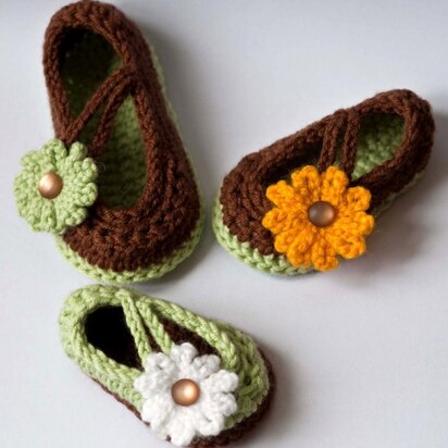 Daisy Baby Mary Jane Shoes