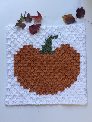 Pumpkin Blanket Square