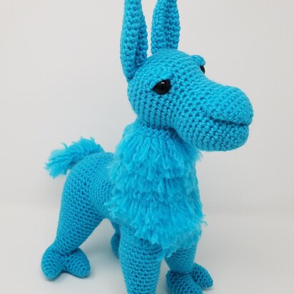 Groovy Llama Amigurumi