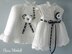 Baby Girl Pattern Crochet Newborn Outfit by Elena Mitchell