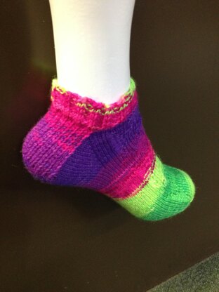 Overlocked 4ply Socks