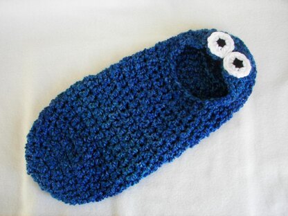 Cookie Monster Hooded Cocoon