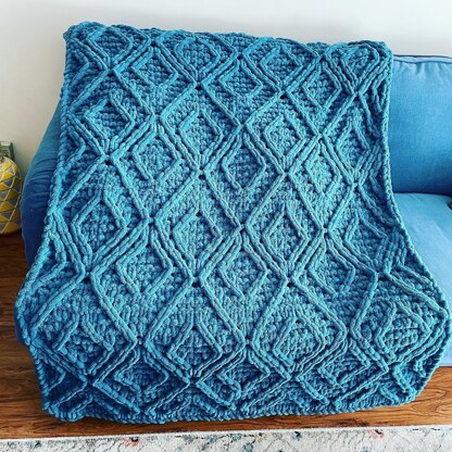 Floating Diamond Blanket