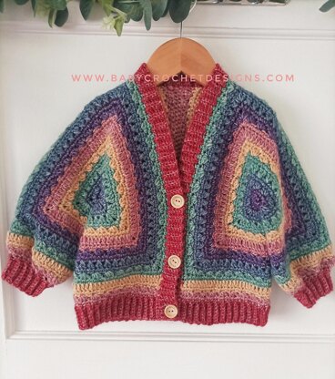 Aurora Hexagon Cardigan