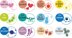 ZIG Kuretake ZIG Clean Color Dot Dual-Tip Markers 4/Pkg - Assorted Colors