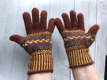 Fair Isle Gloves and Mitts