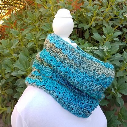 One Skein Shell Cowl