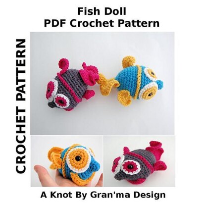 Fish Doll PDF Crochet Pattern