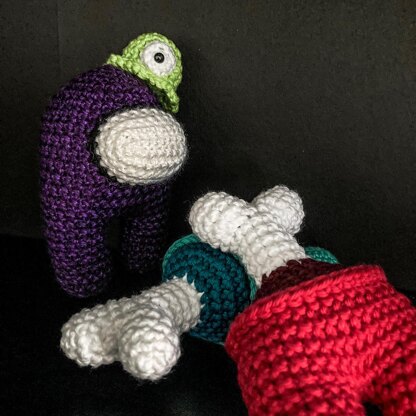 Among Us Dead Body Amigurumi